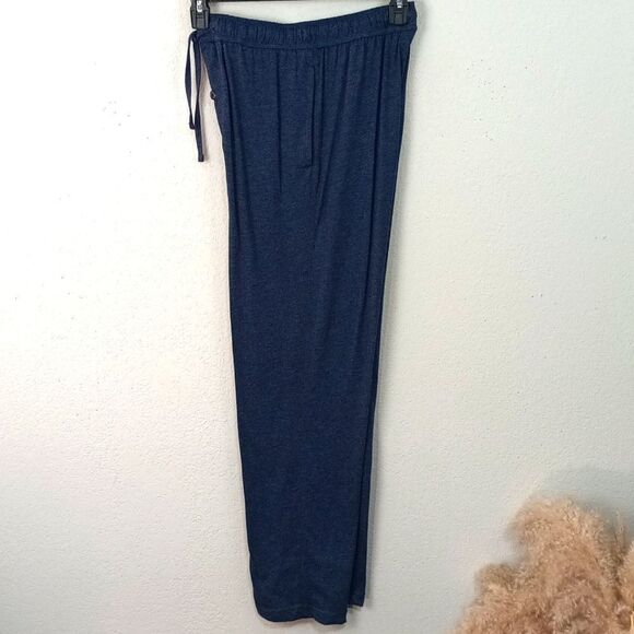 Roundtree & Yorke Mens Long Sleeve Button Down Blue Pajama Set sz S - Picture 11 of 16